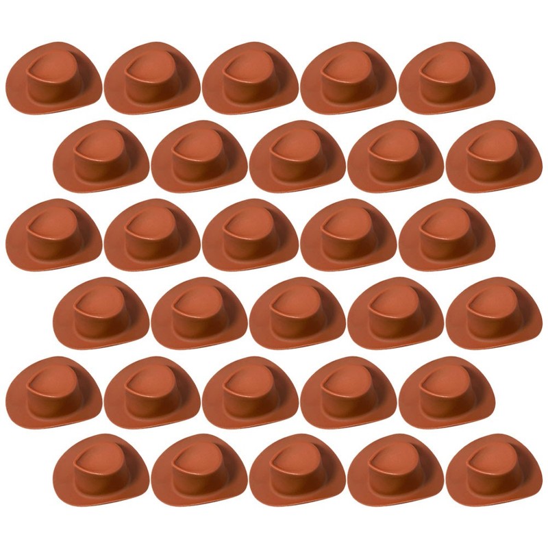 30 Pcs Tiny Cake Hats Mini for Crafts Miniture Decoration gallery