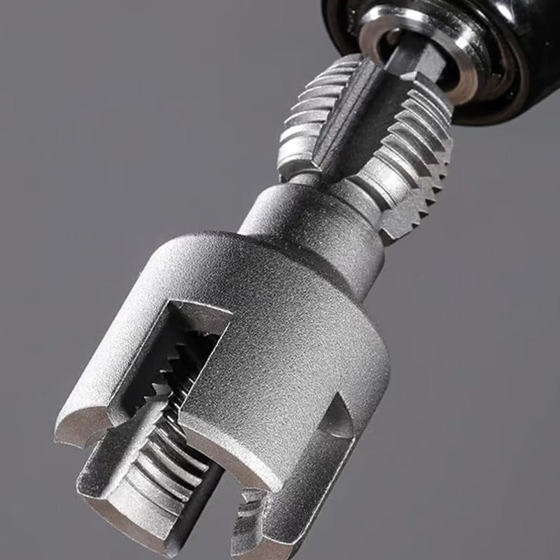2Pcs 1/2'' 3/4'' Water Pipe Threading Tool Integrated Internal & External Pipe gallery
