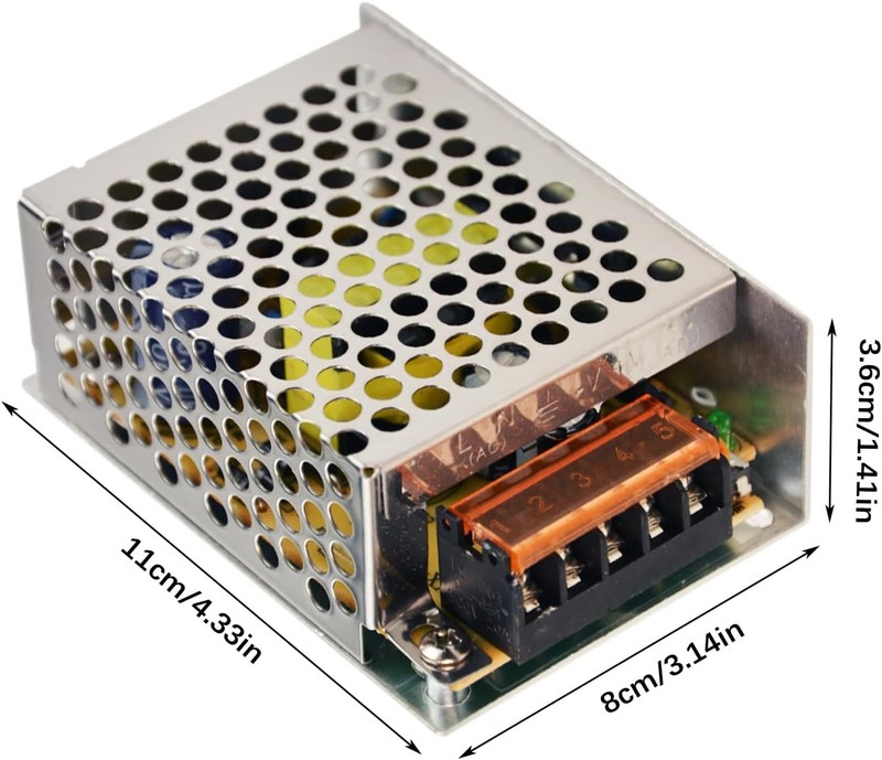 12V 5A 60W Power Supply Adapter, Universal Regulated Switching Power Converter A gallery