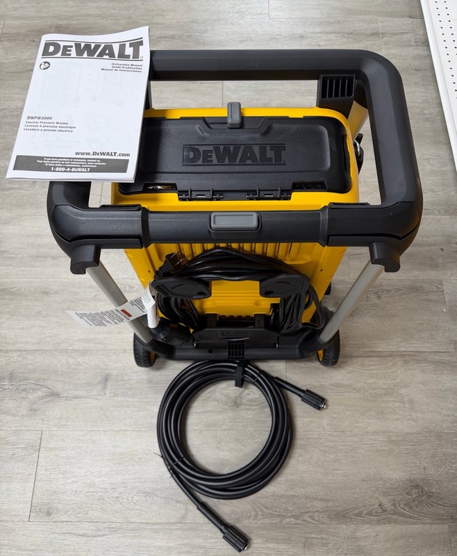 DEWALT DWPW3000 3000-MAX PSI 1.1-GPM Brushless Electric Jobsite Pressure Washer gallery