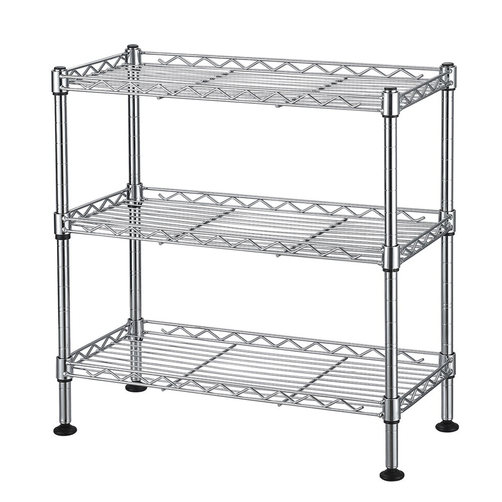 3-Tier Standing Spice Rack Kitchen Bathroom Countertop Storage Organizer Shelf gallery