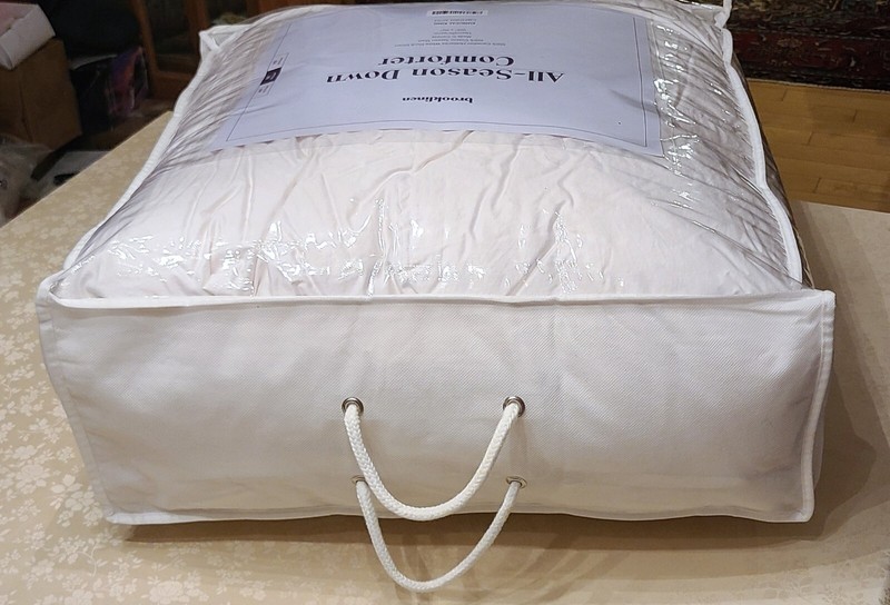 Brooklinen All-Season Down Comforter King/Cal.IKing Hypoallergenic Ret $499 #C3 gallery