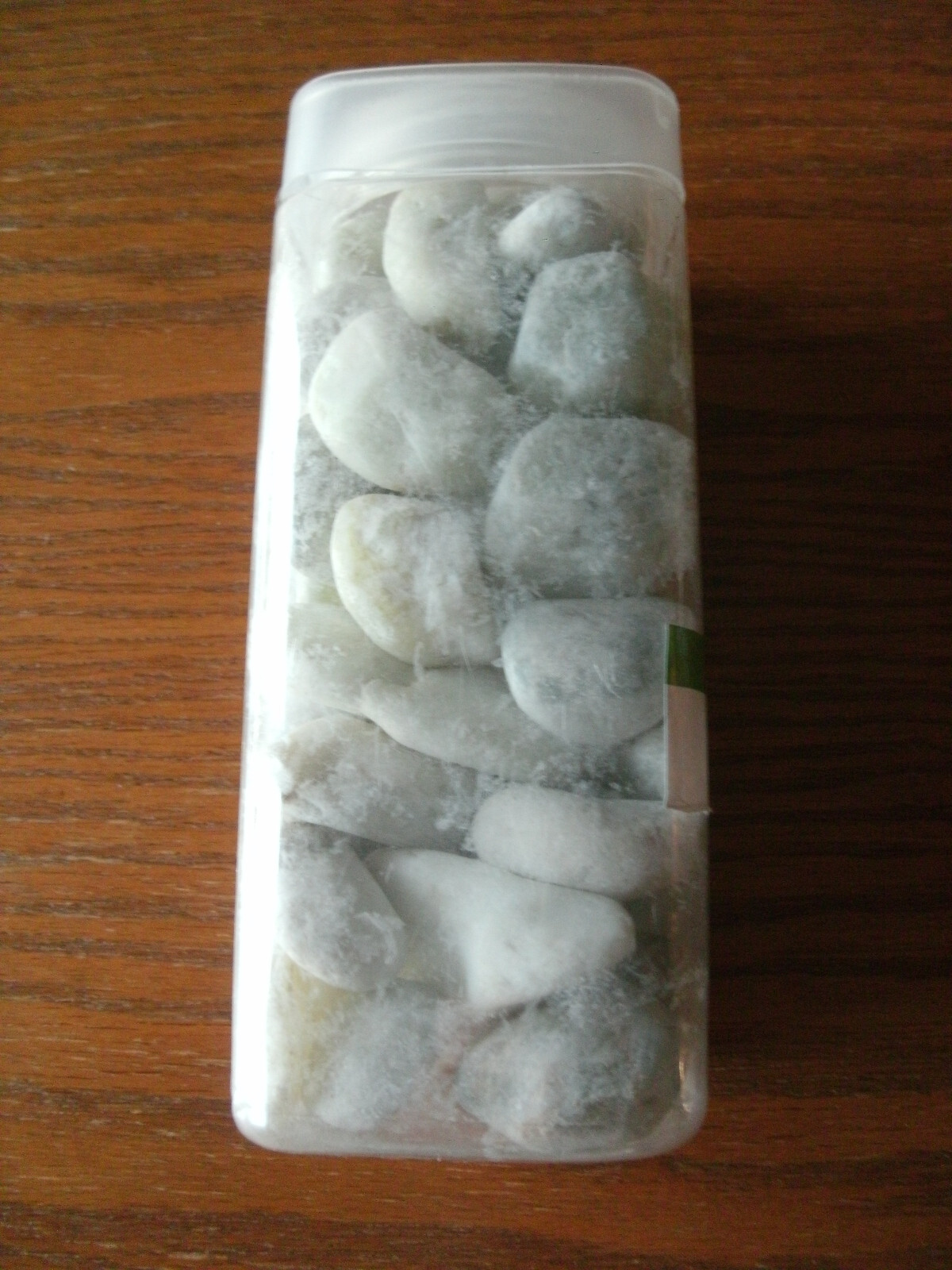 NEW Jade Green Tint Loose Decorative River Rocks Bowl Vase Filler 2 lb 1-2 in. gallery