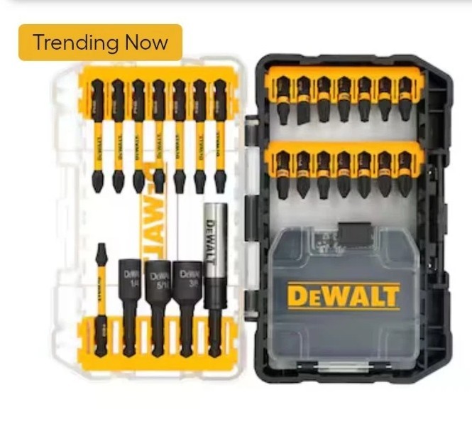 DEWALT FlexTorq 1/4-in x Impact Driver Bit Set 26 - Piece - New - Free Shipping! gallery