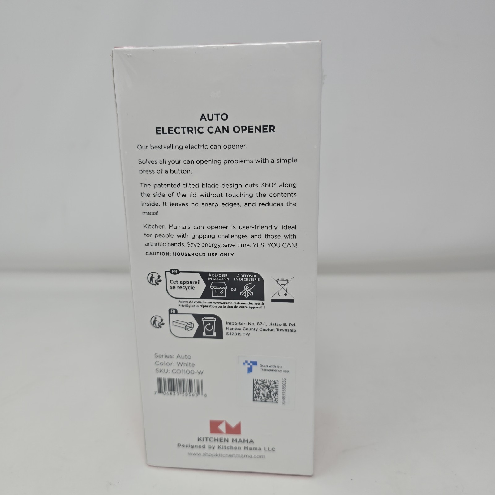 Kitchen Mama CO1100-R Electric Can Opener - Red gallery
