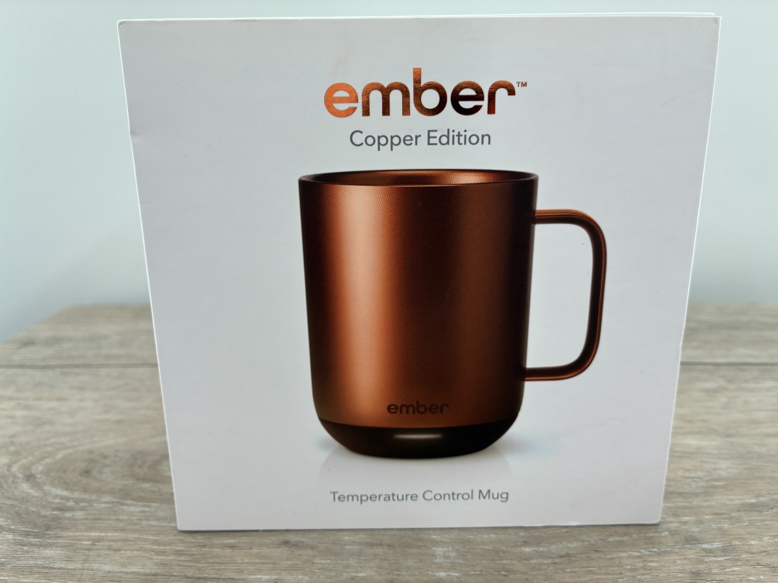 Original Ember Copper 10oz Temperature Control Insulated Coffee Tea Drink Mug gallery