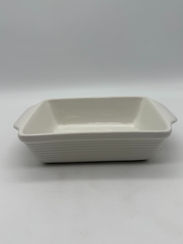 Cucina Porcelain White Rectangle Baking Dish 7.5"x5" gallery