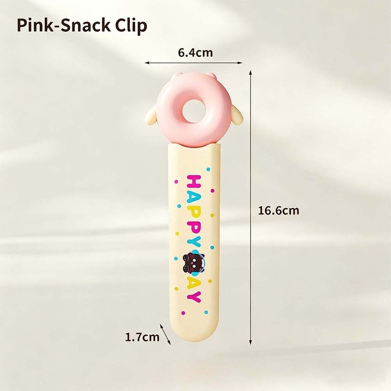 Reusable Odorless Grippy Easy-Clean Versatile Cartoon Anti-Dirty Hand Snack Clip gallery