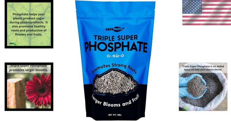 High-Performance Triple Super Phosphate 0-46-0 Fertilizer | 5 lbs for All Plants gallery