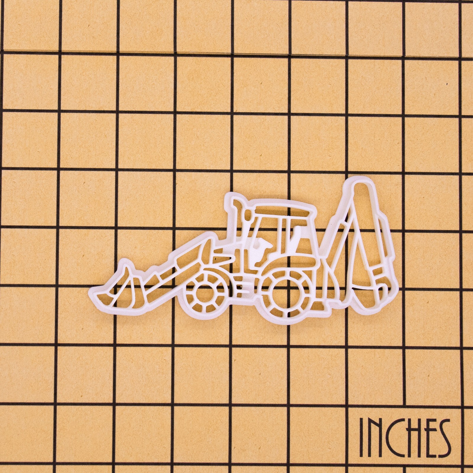 Excavator Digger Cookie Cutter - Construction site builder truck renovation gallery
