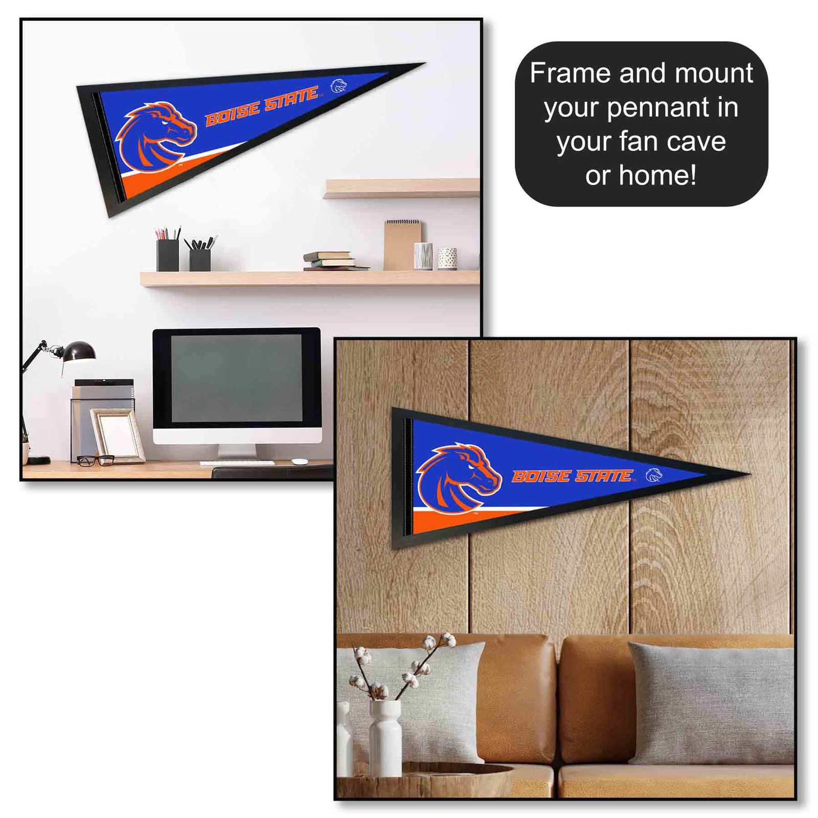 Boise State 12x30 Felt Pennant gallery