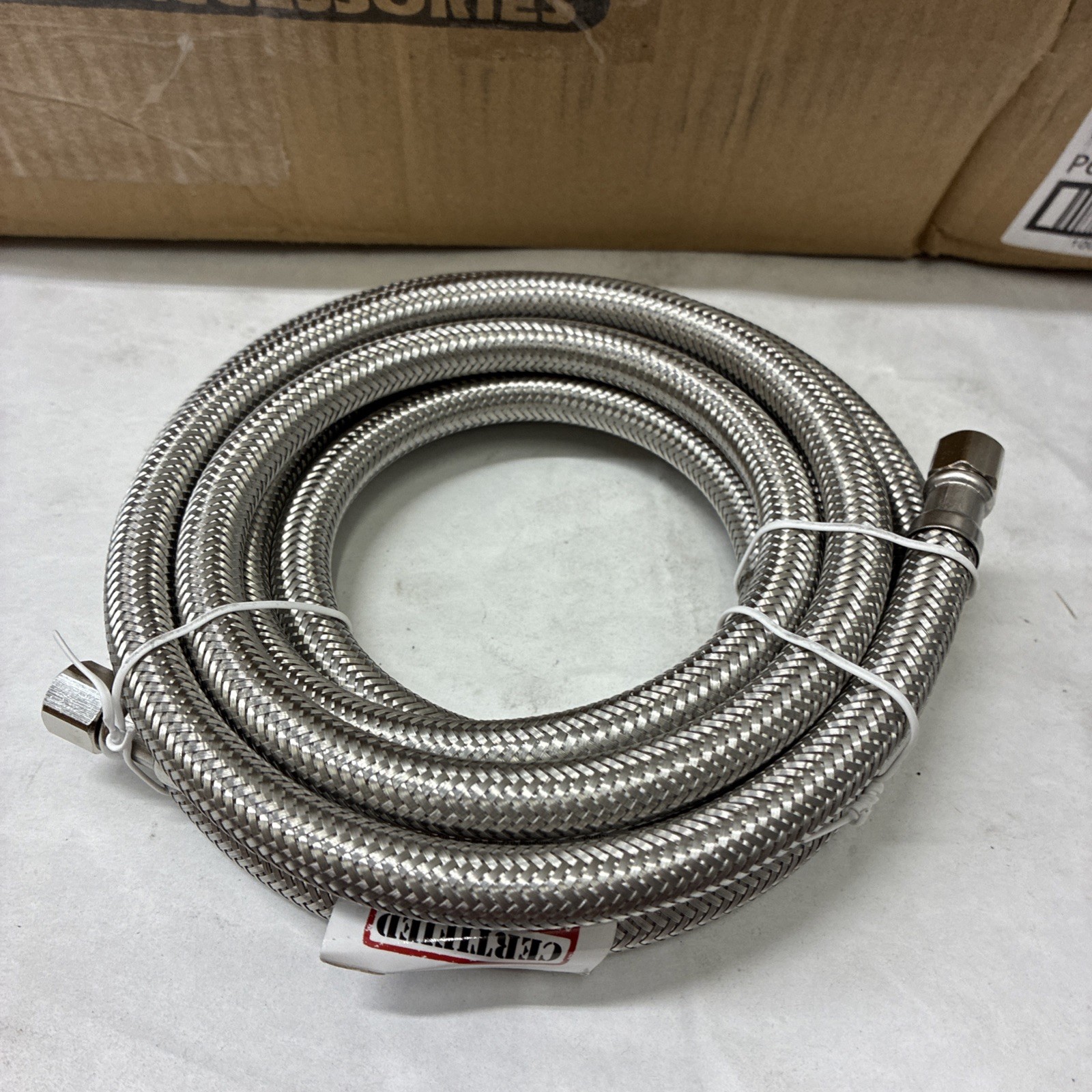 Certified Appliance Accessories Ice Maker Water Line, 10 Feet, PVC Core with ... gallery