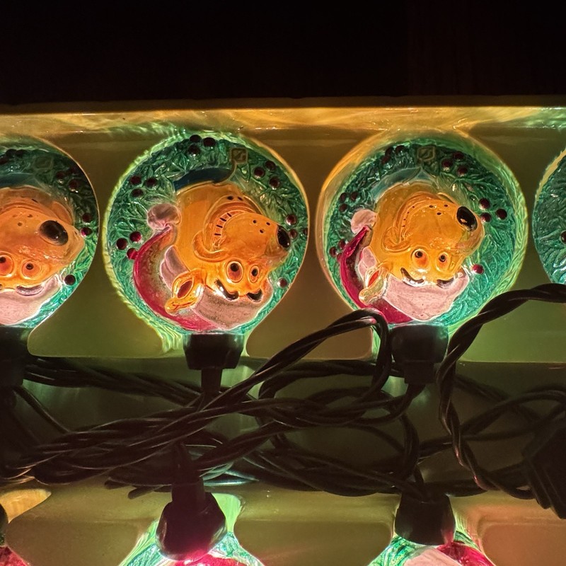 2001 Gemmy Scooby-Doo Cartoon Network 10 Ct Holiday Christmas String Light Set gallery
