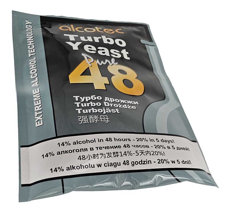 Alcotec 48-hour Turbo Yeast, 135 grams (Pack of 6) gallery