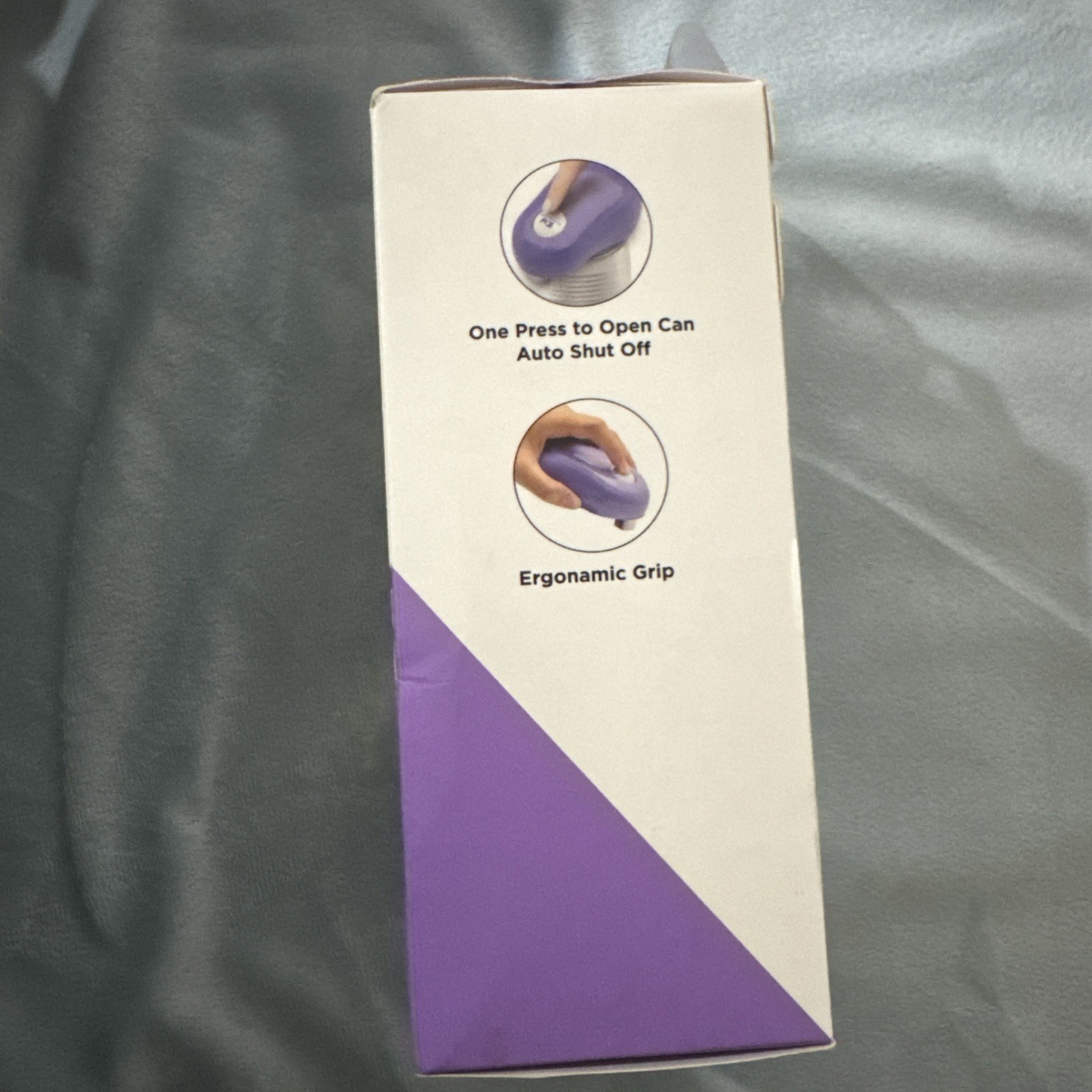 Kitchen Mama Yes You Can - One Touch Electric Can Opener purple gallery