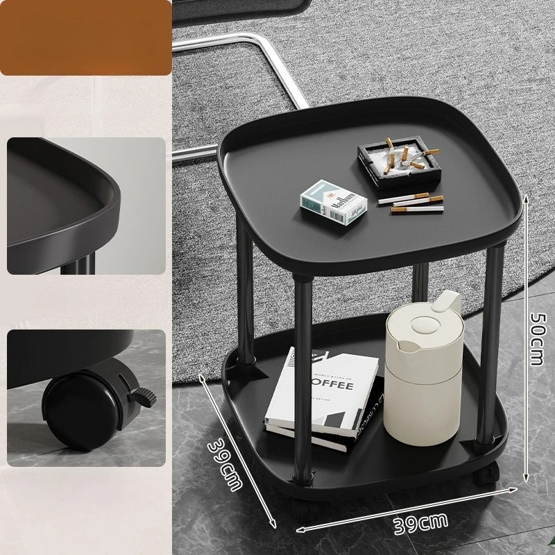 High quality Plastic Coffee Table with wheels Indoor/Outdoor - Dining Party Use gallery