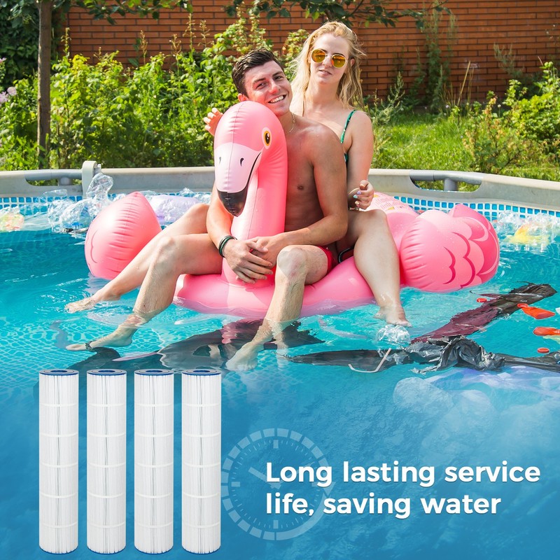 4-Pack CL580 Pool Filter Cartridge Replacement for Jandy CV580 Pleatco PJAN145 gallery