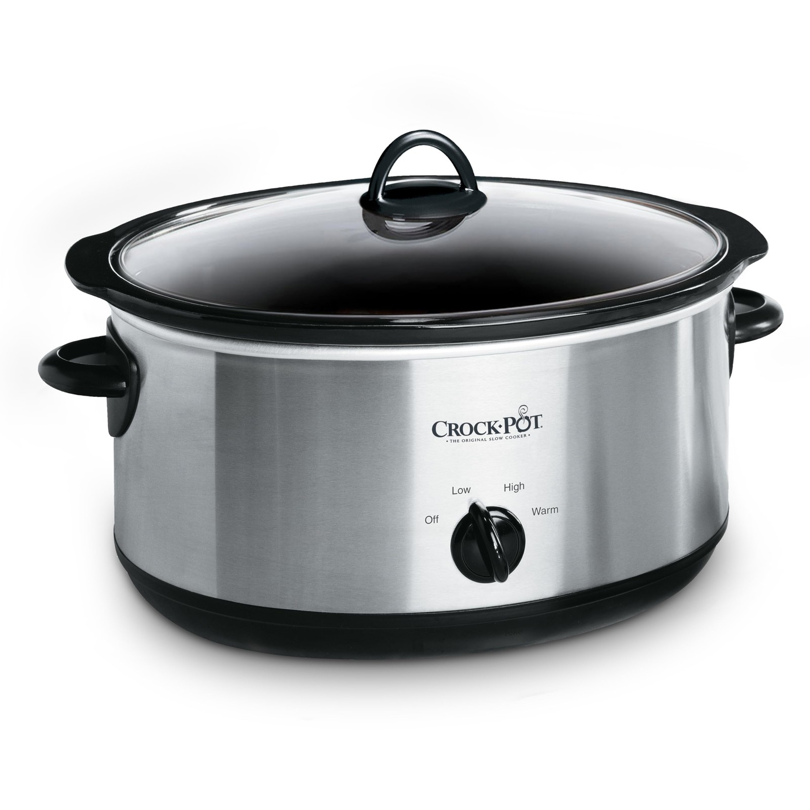 Crock Pot 7 Quart Manual Slow Cooker Family Size Serves 8 People & Fits 6 lb gallery