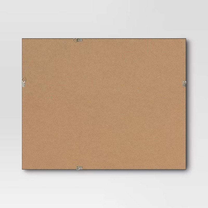 Threshold Modern Wall Art Canvas Abstract 30"x24" 2pk Marbleed Canvases Black gallery