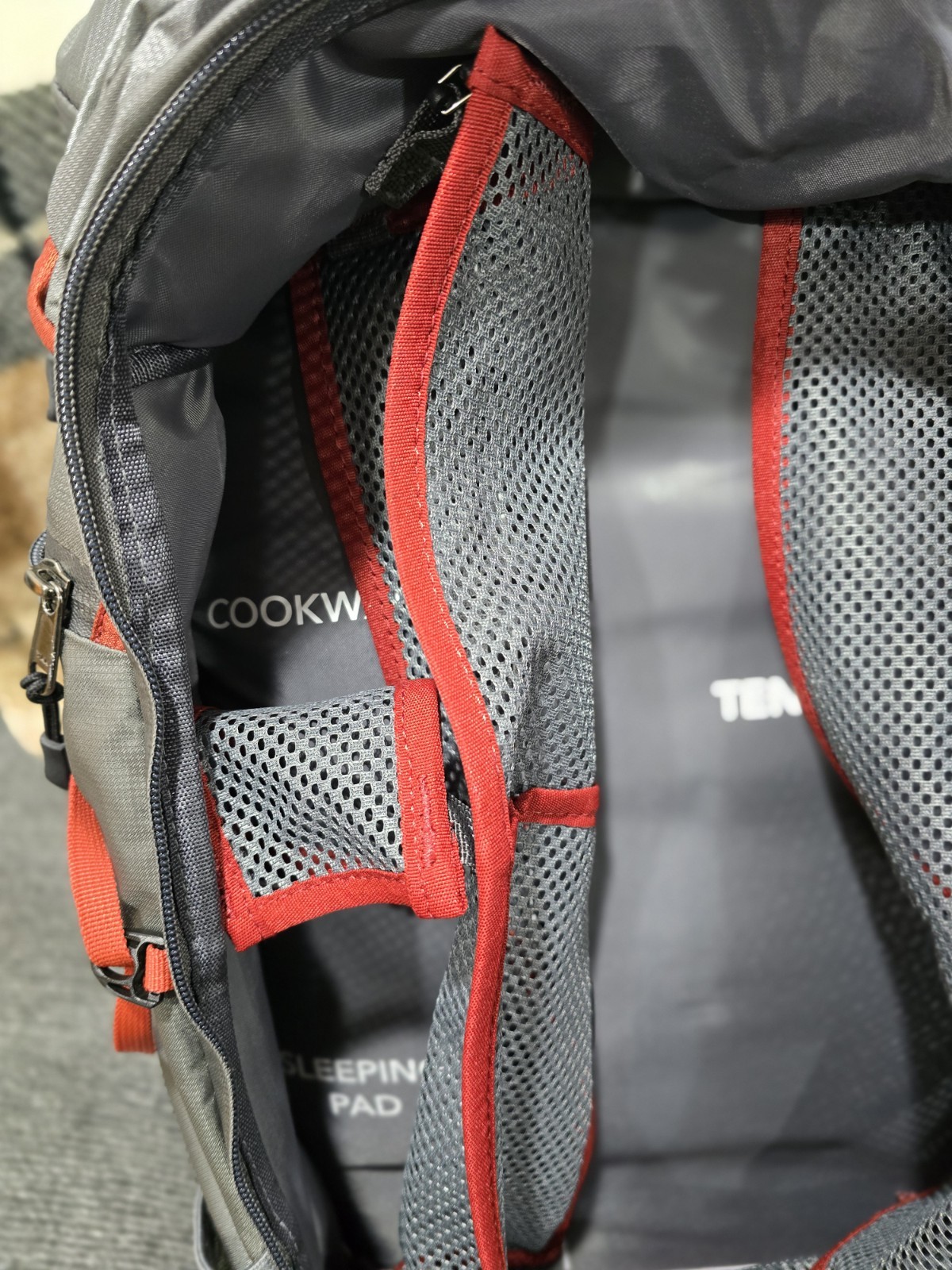 NZO Near Zero 50L Travel Backpack  With Hydration Compartment 5