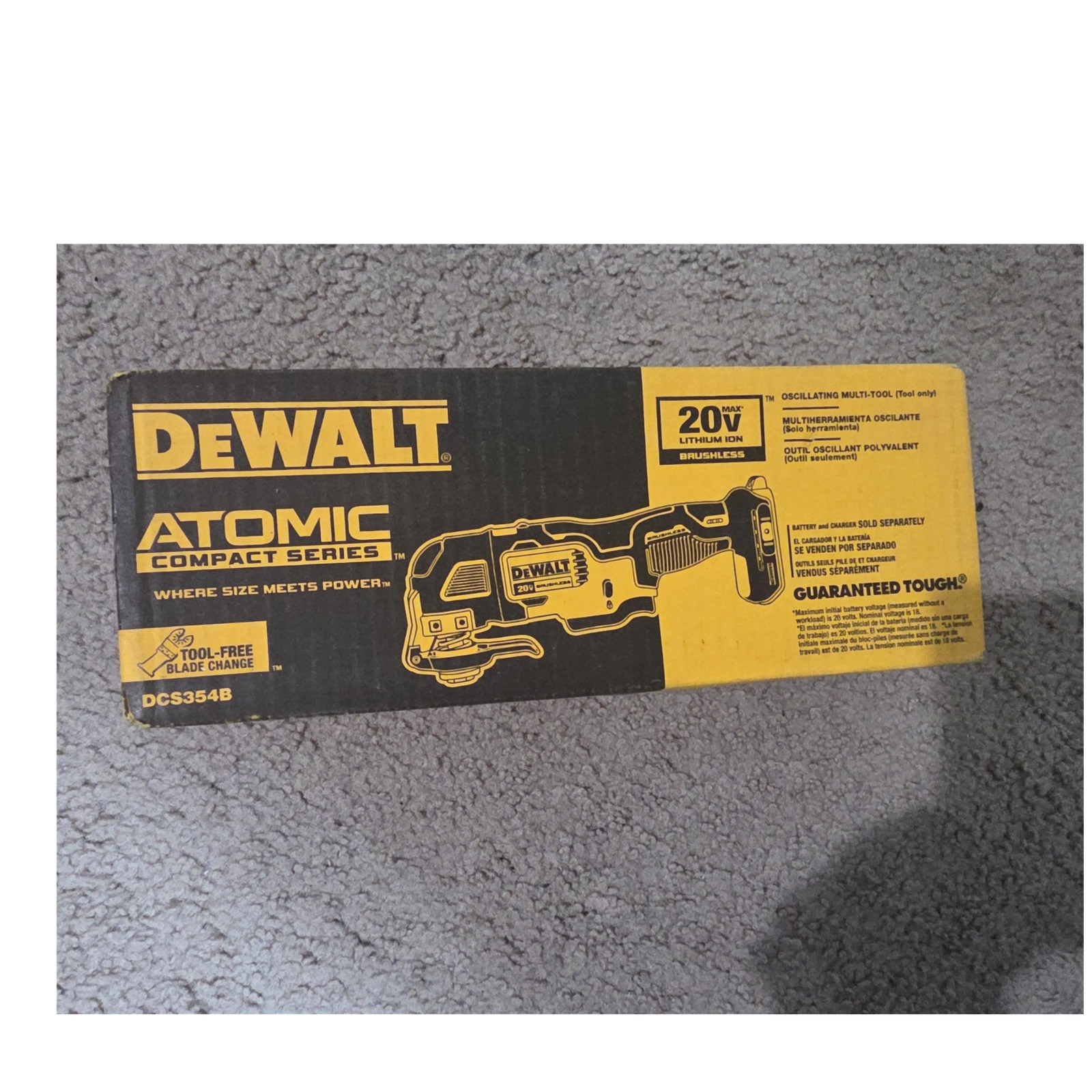 DEWALT Oscillating Multi-Tool (DCS354B) gallery