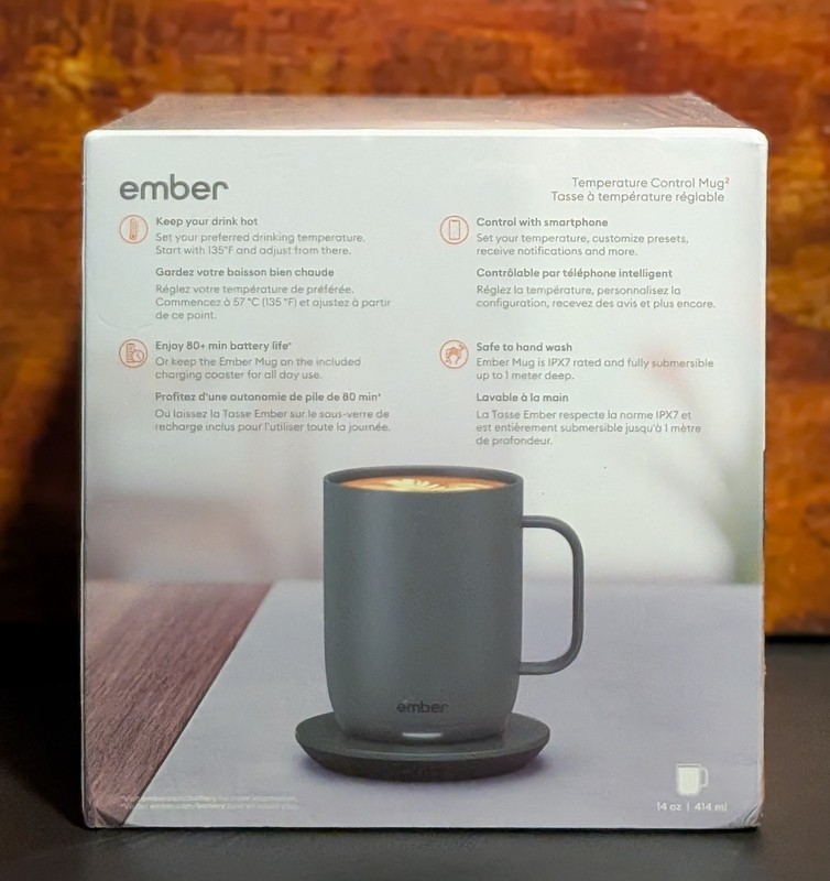 Ember Mug² 2 Temperature Control Smart Mug 14oz - Sage Green - New & Sealed gallery