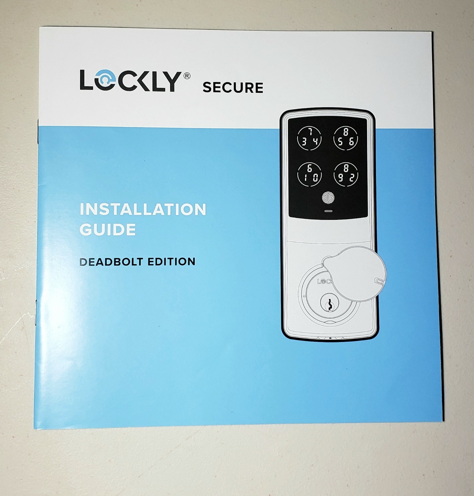 Lockly User Manual/ Welcome/ Installation Manual/ Template/ Secure Link Manual gallery