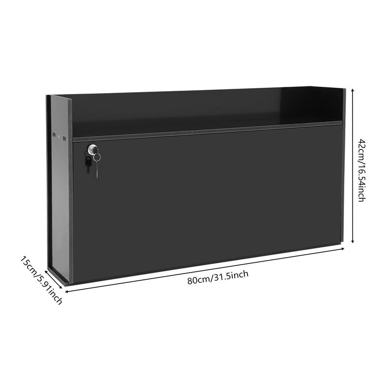 Wall Mounted Desk Cabinet, Multifunctional Floating Desk,Foldable Table Cabinet gallery