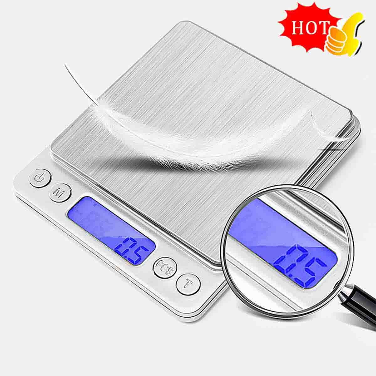 Digital Scale 3000g x 0.1g Kitchen Food Diet Electronic Weight Balance gallery