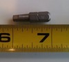 10 Driver Bit, standard, square drive #3, 1" length gallery