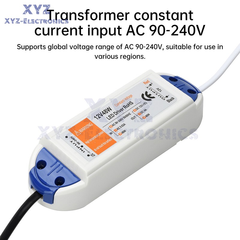 LED Driver Switching Power Adapter DC 12V 18W 28W 48W Transformer AC 90-240V gallery