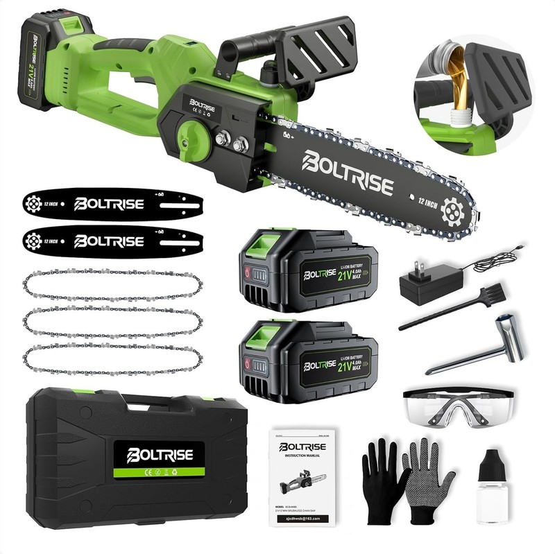Battery Powered Chainsaw with Power Display, 180 Min Runtime* gallery