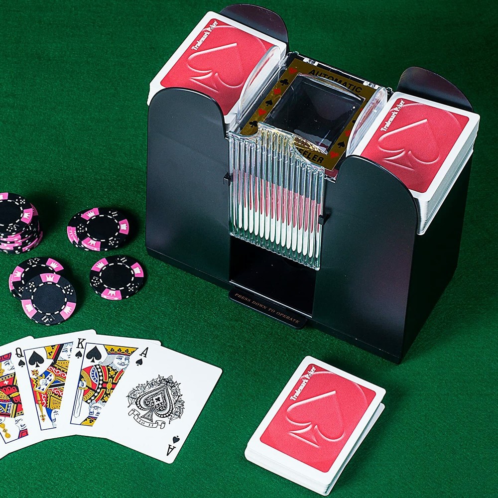 WYZworks Casino Multi-Deck Automatic Battery Operated Playing Card Shufflers