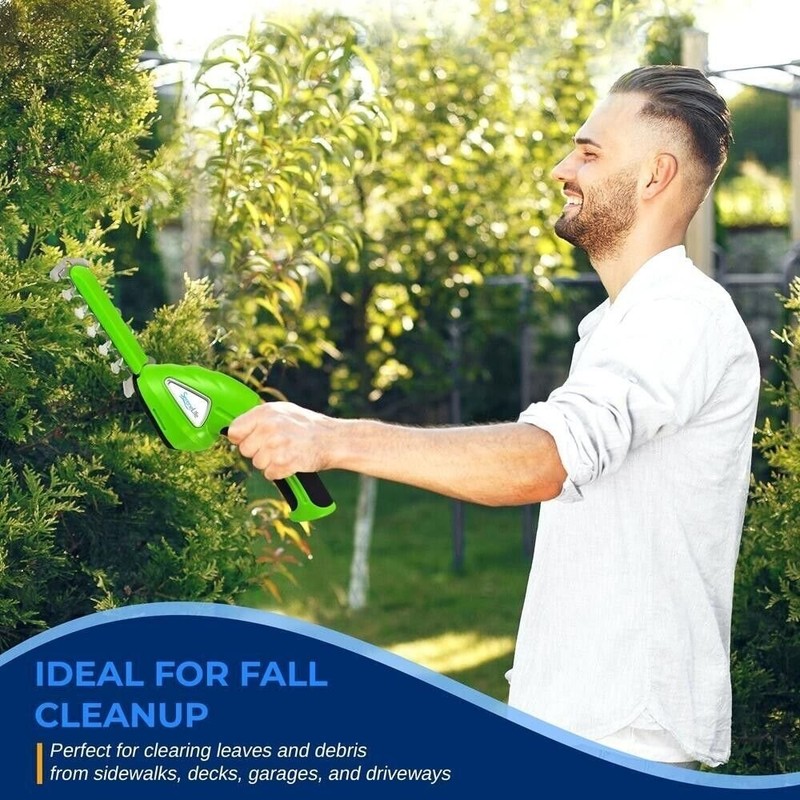 Pyle Cordless Handheld Grass Cutter Shears- Built-in 3.6V Rechargeable Battery gallery