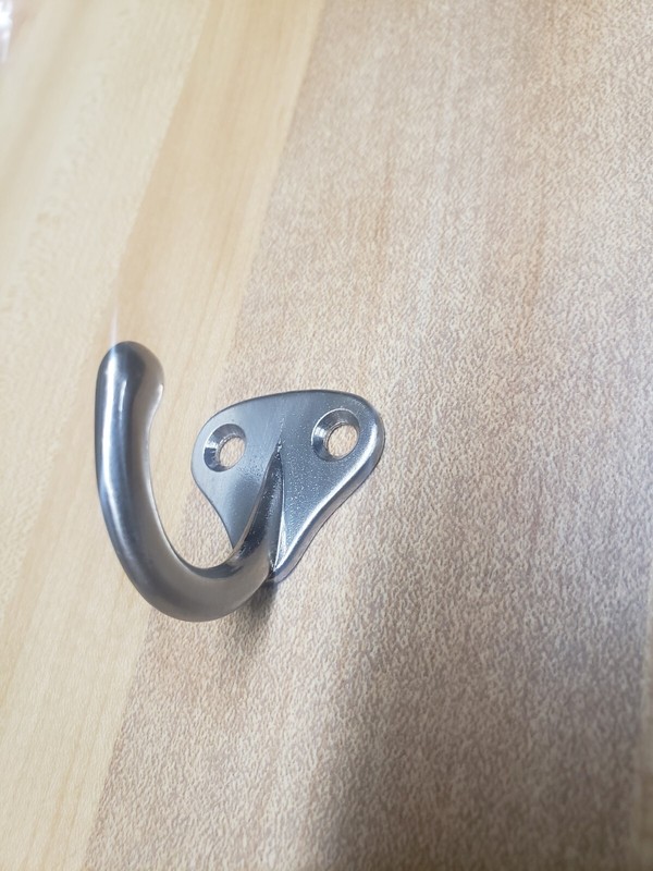 25 Pack Coat Hooks For Hanging With 30pcs Screws Chrome Towel Hooks Wall Hooks gallery