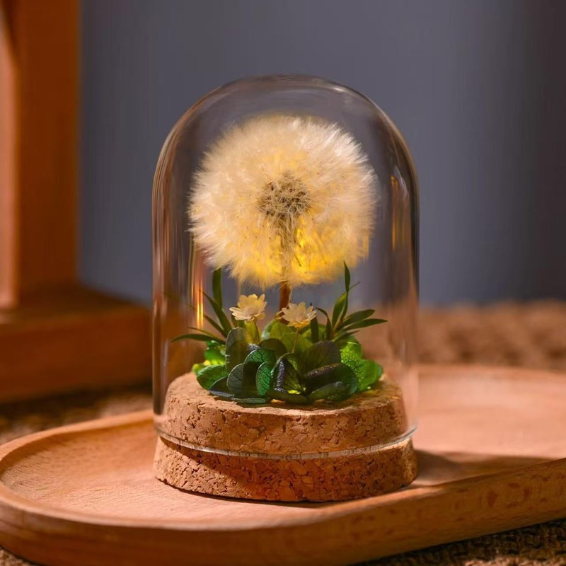 Forever Preserved Real Dandelion Gift For Women, Eternal Flower Gift For Mom New gallery