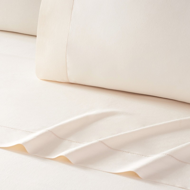 Linen and Eucalyptus Lyocell Sheet Set, Classic Linen Look, Moisture Wicking gallery