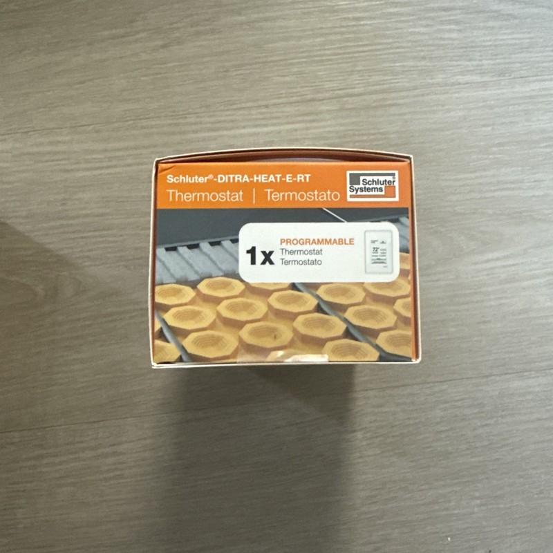 Schluter Ditra Heat Touchscreen Programmable Thermostat 120/240v DITRA-HEAT-E-RT gallery