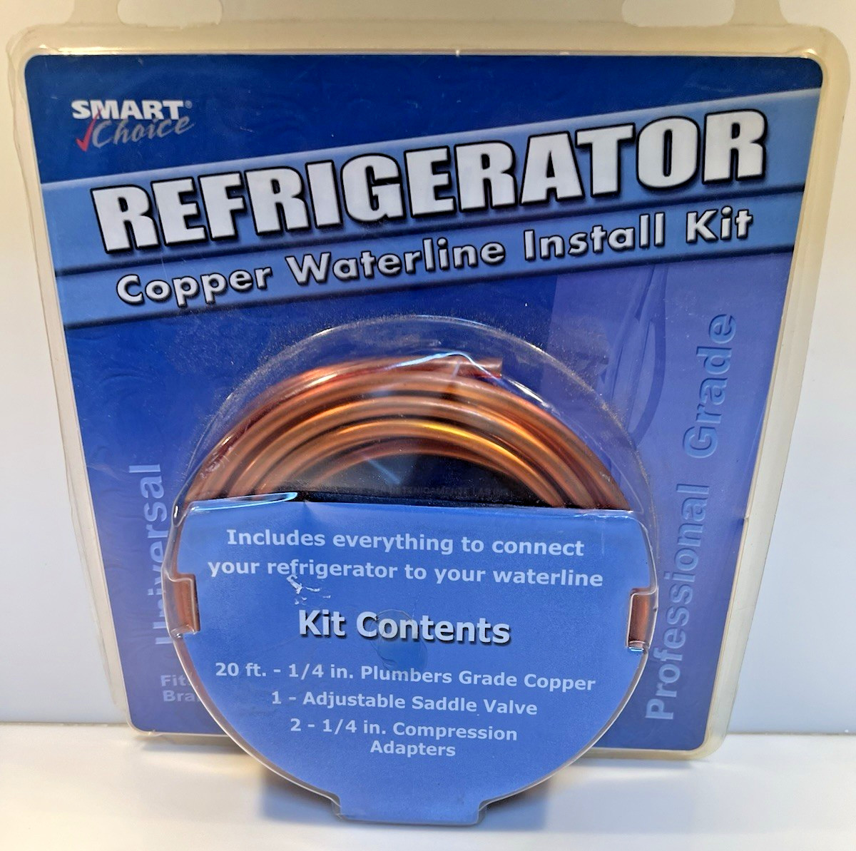 Smart Choice Refrigerator Copper Waterline Install Kit 20ft 1/4 - SEALED gallery