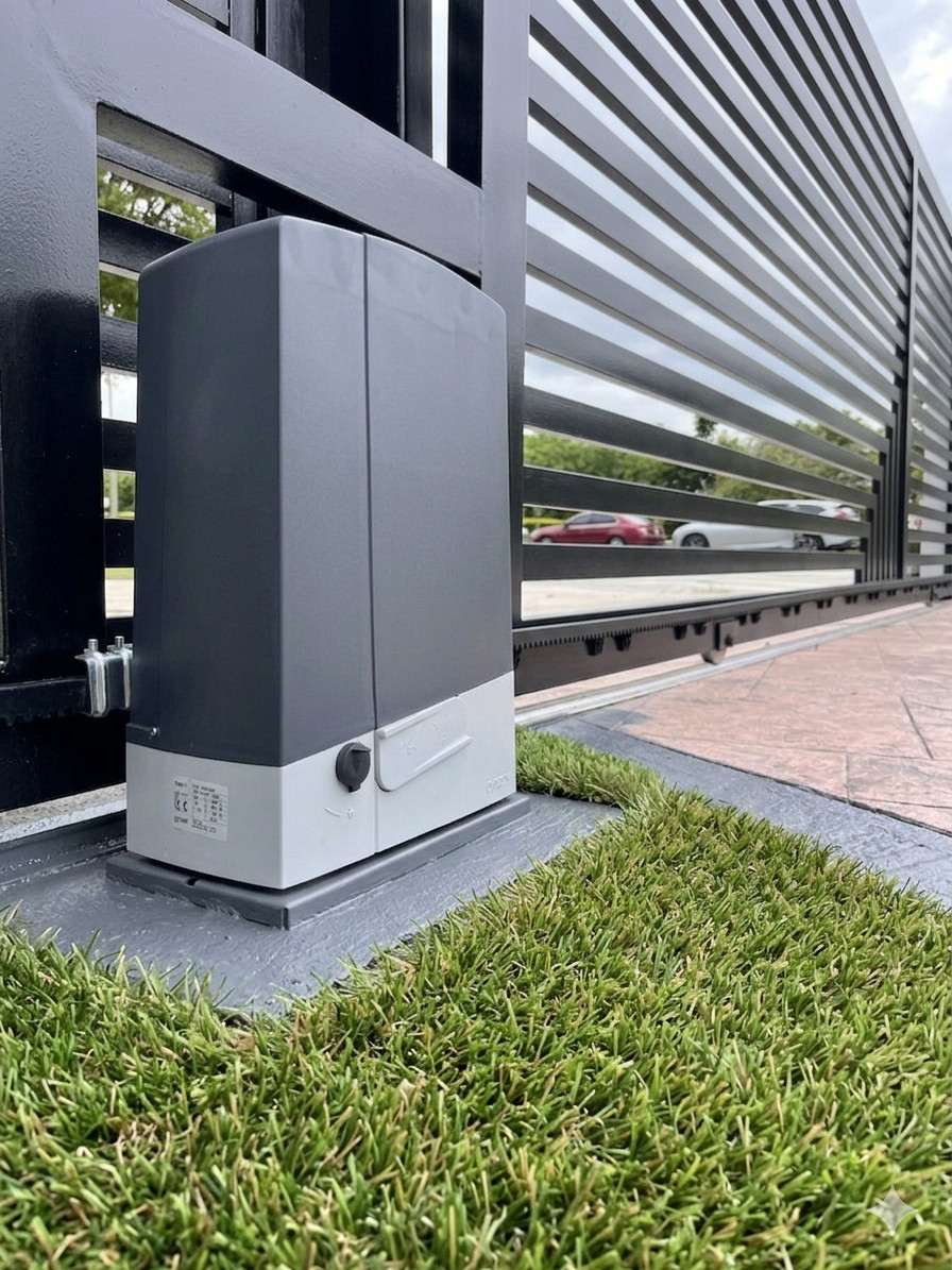 Sliding Gate Motor 1000kg FAST Automatic Gate Opener WiFi Alexa CAMEBXV10RGF gallery