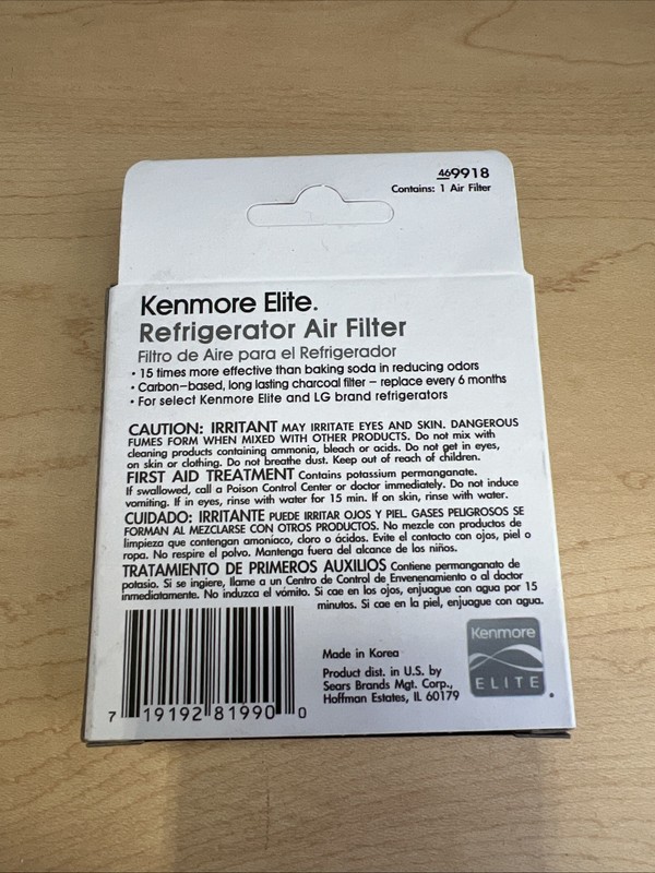 3pk Kenmore Elite 9918 CleanFlow Replacement Refrigerator Air Filter gallery