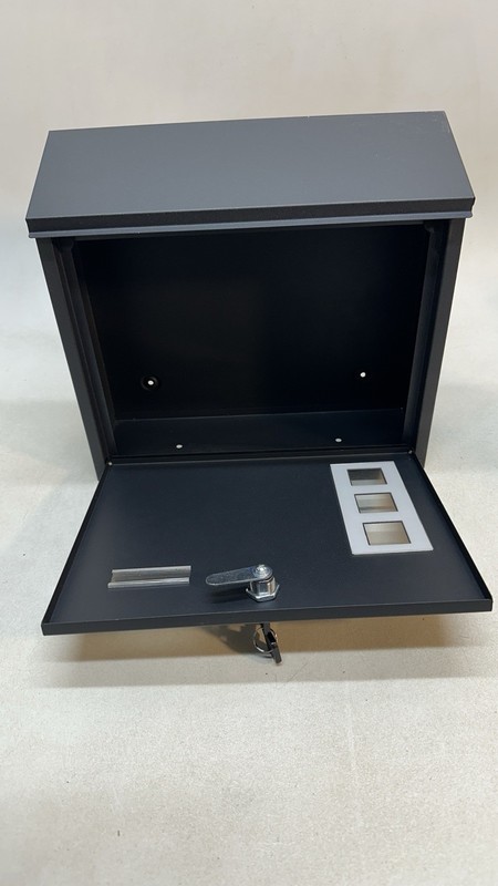 Locking Mailbox with Key for Outdoor 12 x 13 Inches Large Wall Mount gallery