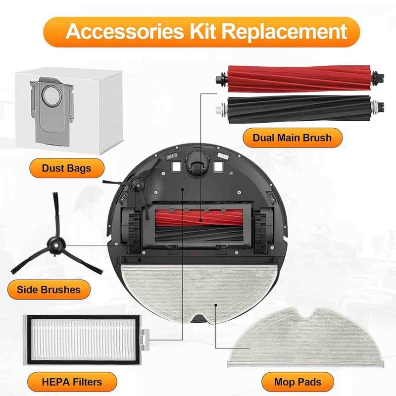 Replace Accessories for Roborock Q5 Max+, Q5 DuoRoller+ Robot Vacuum Cleaners gallery