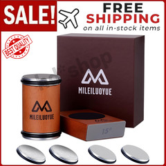Rolling Knife Sharpener Set Diamond Ceramic Discs Professional Sharpening Kit