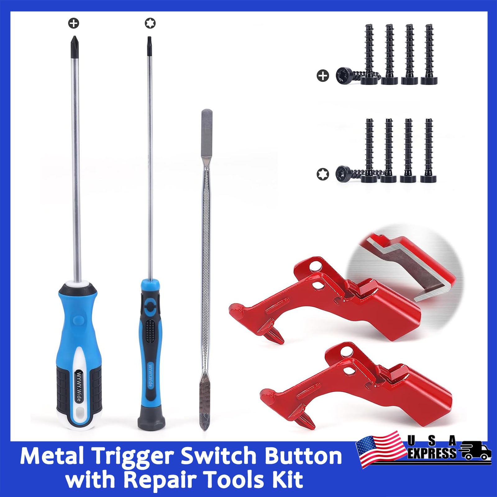 Metal Trigger Switch Button for Dyson V10 V11 SV12 SV14 with 13Pcs Repair Tools gallery