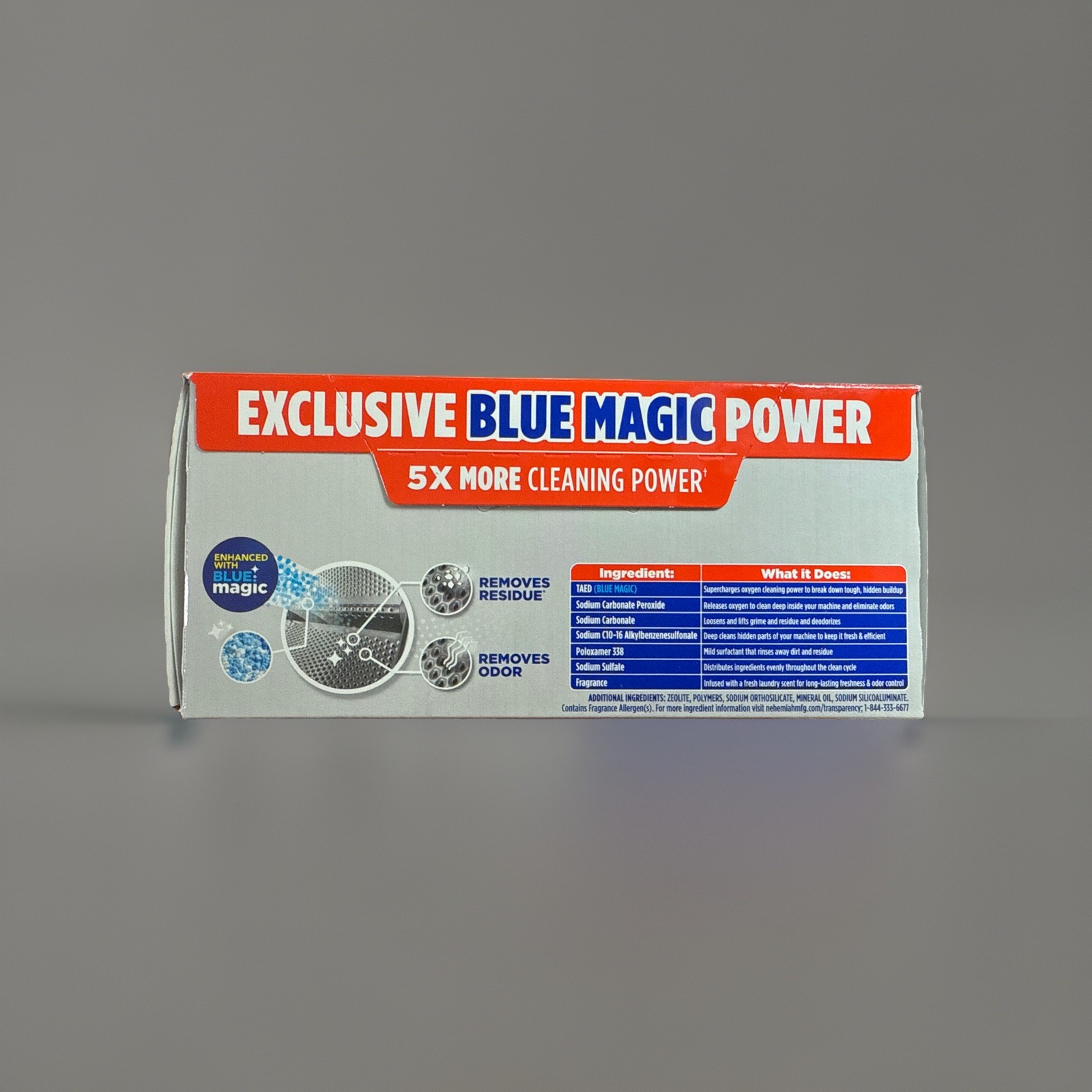 Tide Washing Machine Cleaner +Oxi Removes Odor & Residue 6ct/6 Month Supply gallery