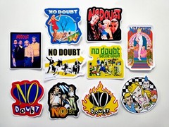 No Doubt Inspired Sticker Pack (10 Stickers) Alternative Ska Punk Pop Band