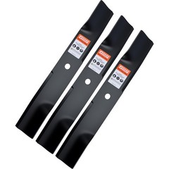 Grasscool Raptor 52 inch Mower Blades Replace Hustler 17 7/8″-Round, black