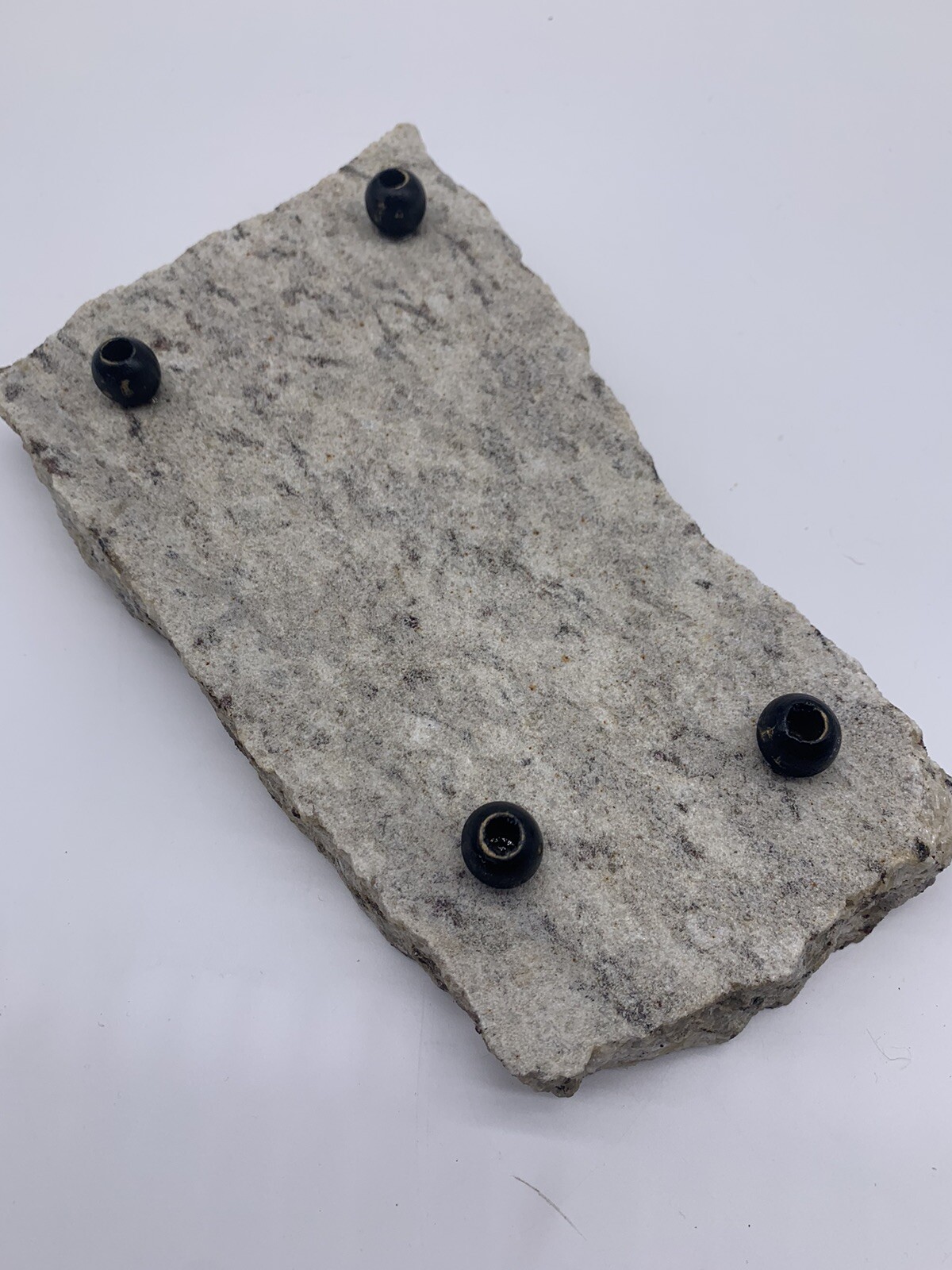 Brown, Cream & Black Marble Cheese Cutting Slab With Coordinating Knife gallery
