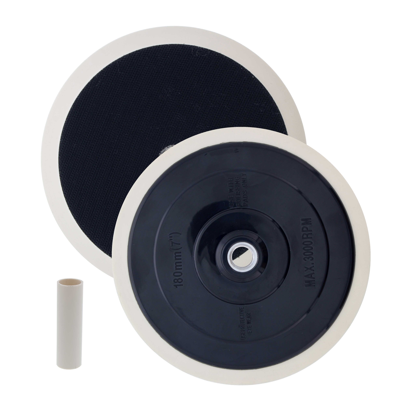 7" Hook & Loop Polisher Buffer Backing Plate Pad, Attach Foam Wool Polishing Pad gallery